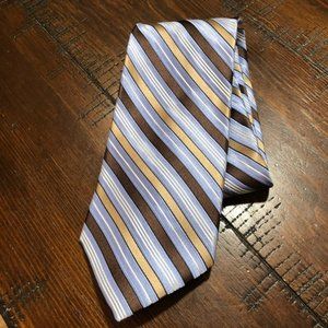 Room Silk Blue/Brown Tie
